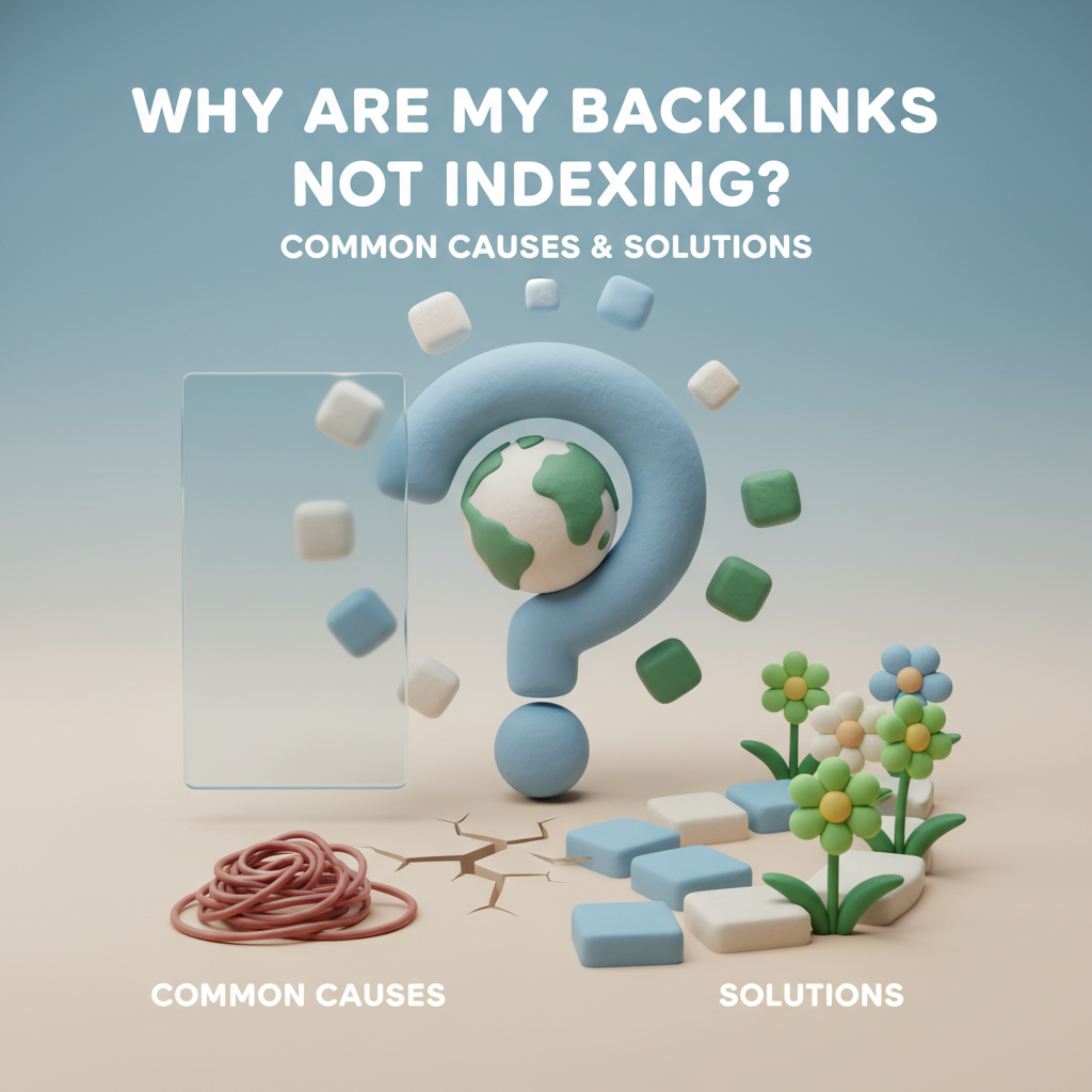Illustration: Why Are My Backlinks Not Indexing? Common Causes & Solutions